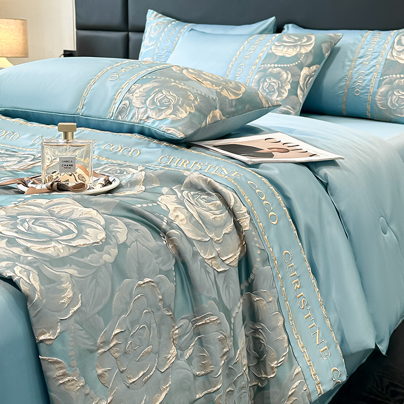 봄 컬렉션 - 장미 - 라이트 스톤 블루