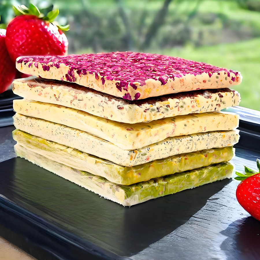 手工制作冻干奶莓精选冻干草莓酸甜可口整件【工厂直供】酥糖