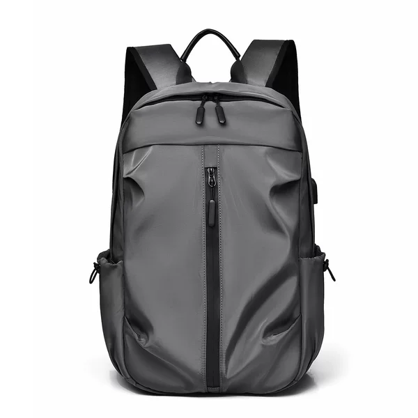 Cross-border Casual Backpack Men's Korean-style Trendy College Student Schoolbag Fashionable Simple Commuting Portable Computer Bag in stock