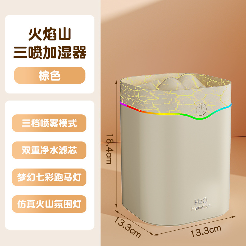 2025 nuevo mini-USB transfronterizo humidificador de gotas de agua pequeña cantidad de niebla silenciosa de escritorio de oficina