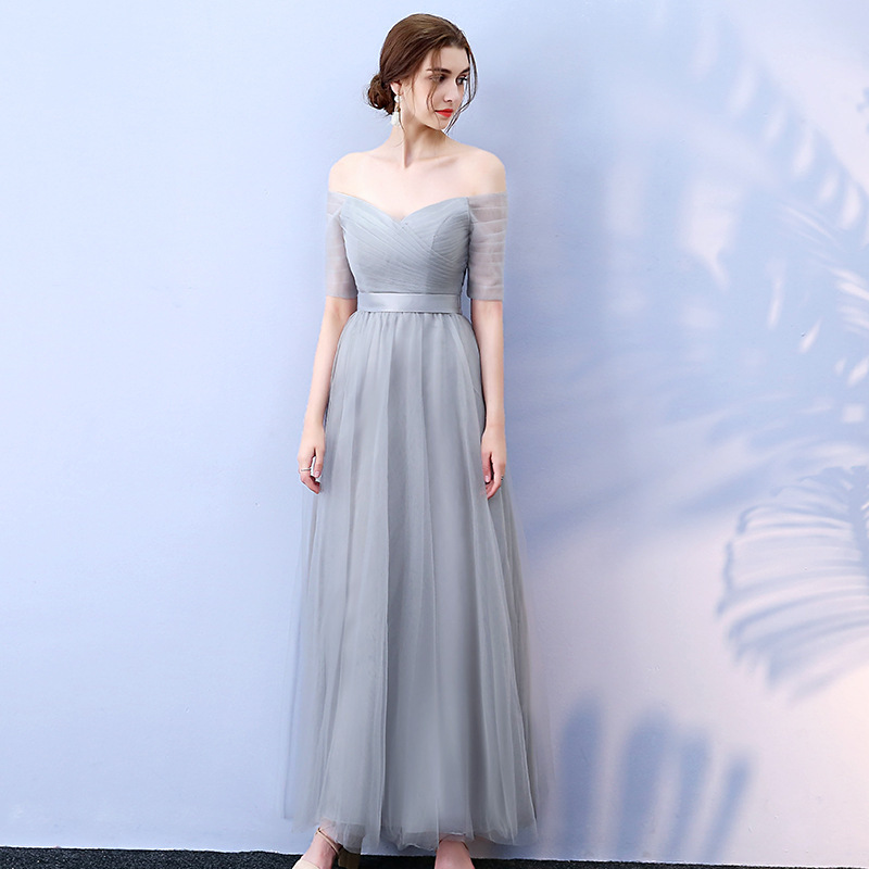Vestido de Fiesta de Un Solo Hombro para Banquete de Compromiso, Vestido de Novia, Estilizador, Iluminador, Elegante y Gracioso, se Puede Usar Informalmente en Verano. image 8