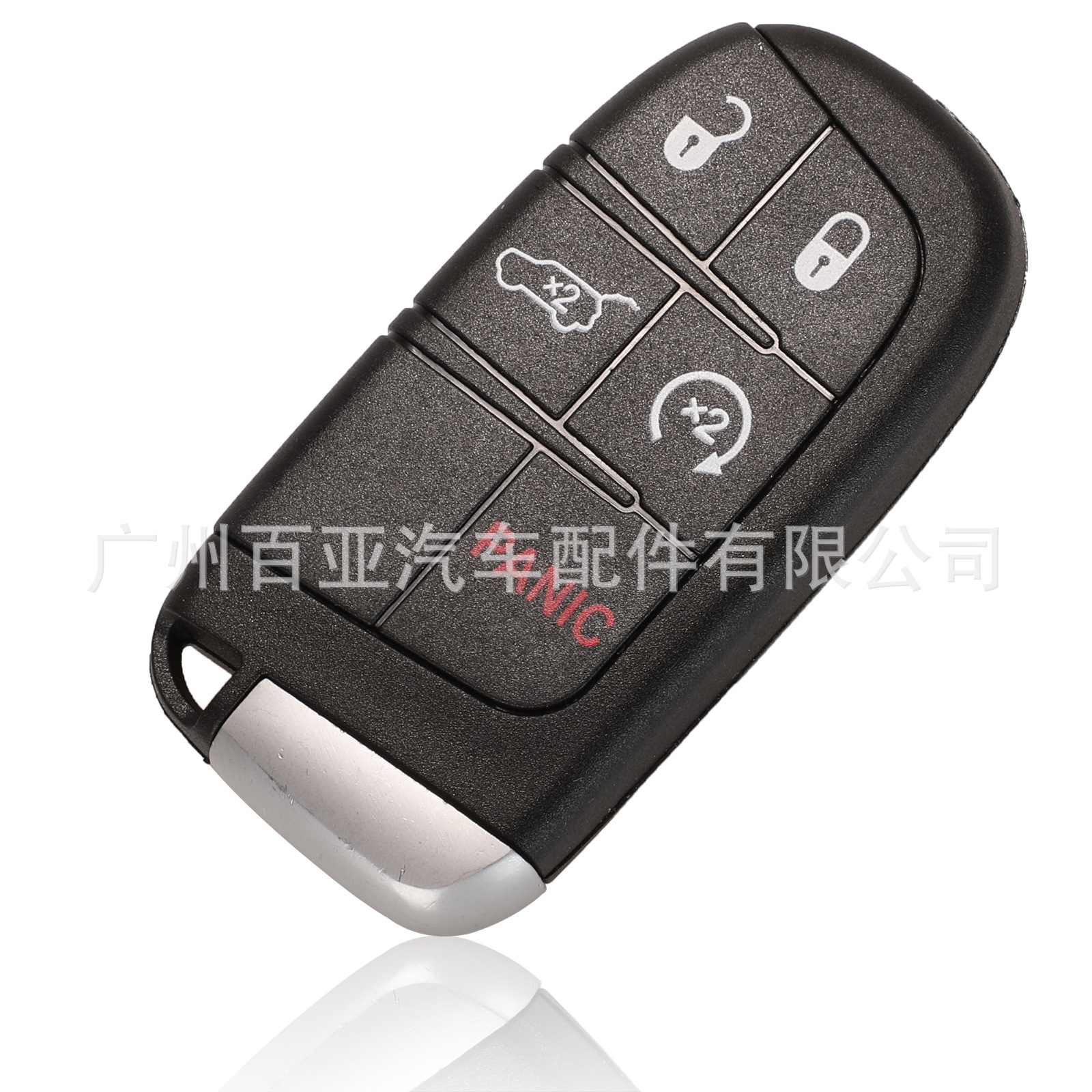 Suitable for 2 keys 3 keys 4 keys 5 keys Jeep Chrysler Dodge smart remote control car key shell replacement shell