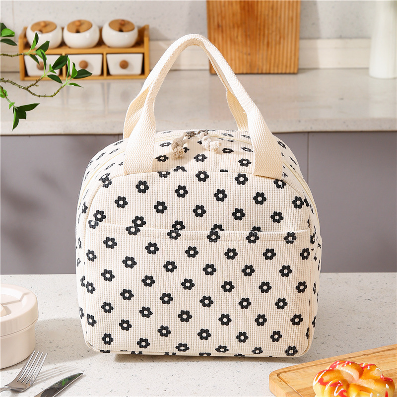 Bolsa de aislamiento térmico portátil de gran capacidad, bolsa de almuerzo, bolsa de almuerzo