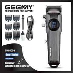 Geemy8050理髪器カミソリ理髪電気はさみ充電式理髪器メンズ剃刀バリカン