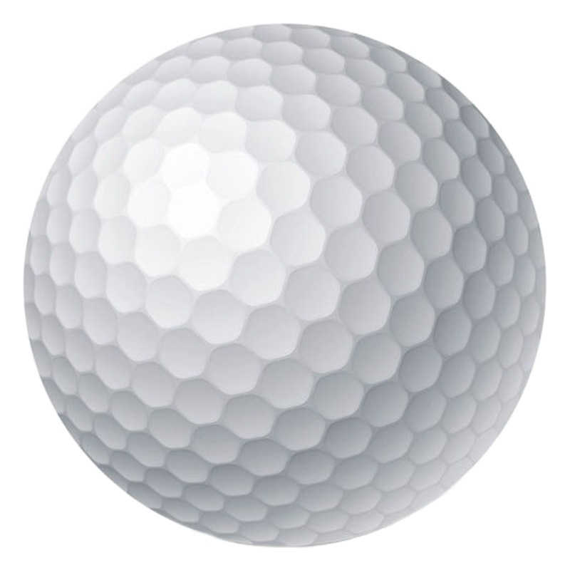 Venta caliente transfronteriza pelota de práctica de dos capas de golf bola de práctica de sarin de doble capa de huelga interior y exterior se puede imprimir el logotipo