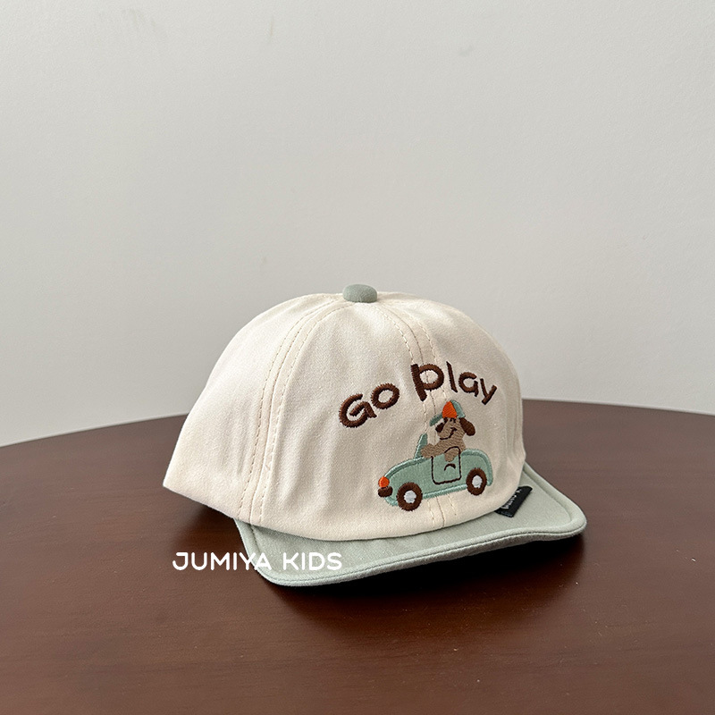 Casual de verano ~ gorra de pato para bebés gorra de sombrero de brida suave para bebés niños bebés gorra de béisbol de primavera y otoño