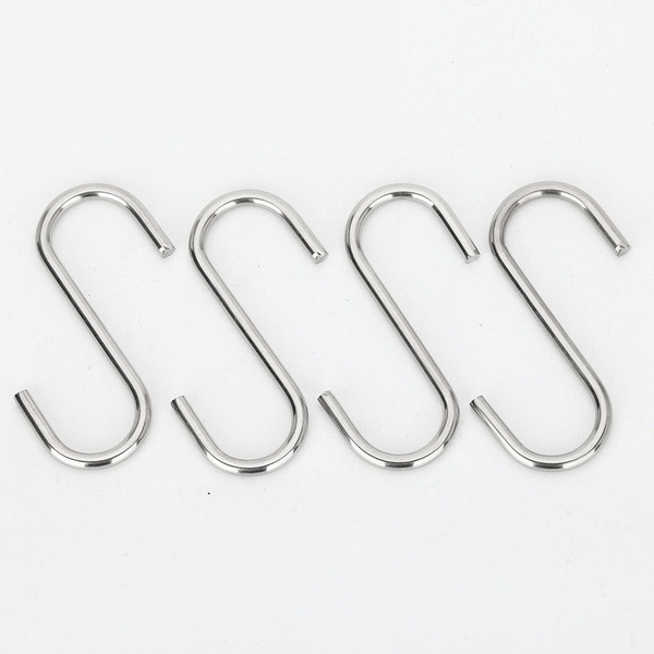 销售不锈钢201弹簧S钩 304磁铁挂钩 登山卡扣弹簧 不锈钢卡簧