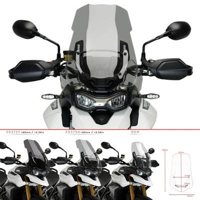 raise the front windshield, Motorcycle front windshield