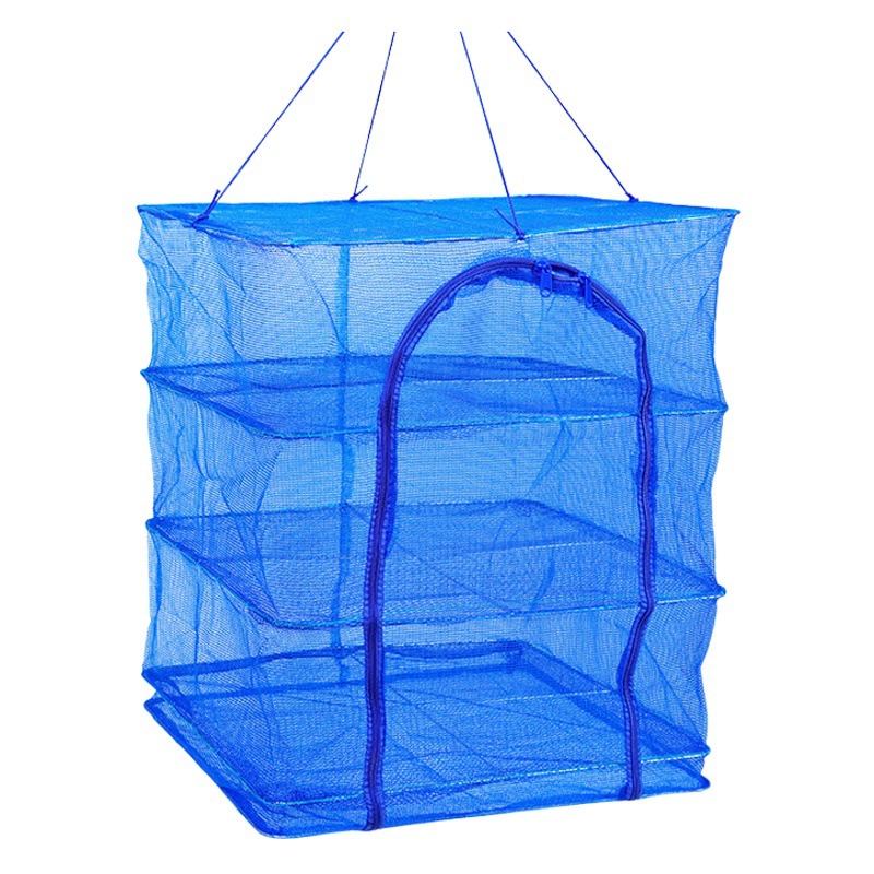 Складная сетка-сушилка квадратной формы, сетка-мухозащита, сушильная сетка, сетка для сушки овощей, рыболовные снасти, рыболовная сеть, многослойная защитная сетка для рыбалки