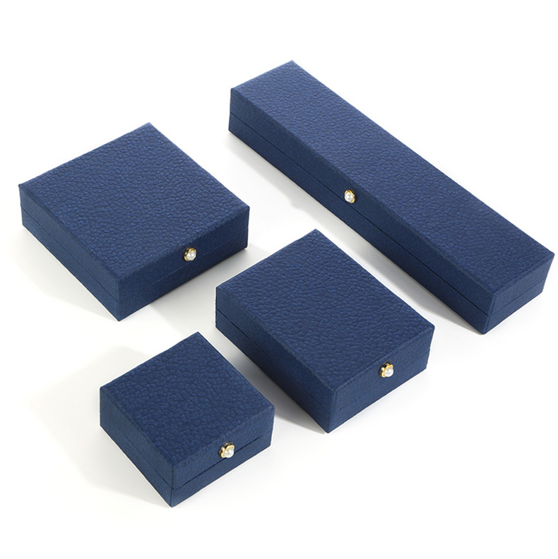 Solid Color Pattern Business, Simple Style Style Business Simple Style Solid Color Paper Jewelry Boxes