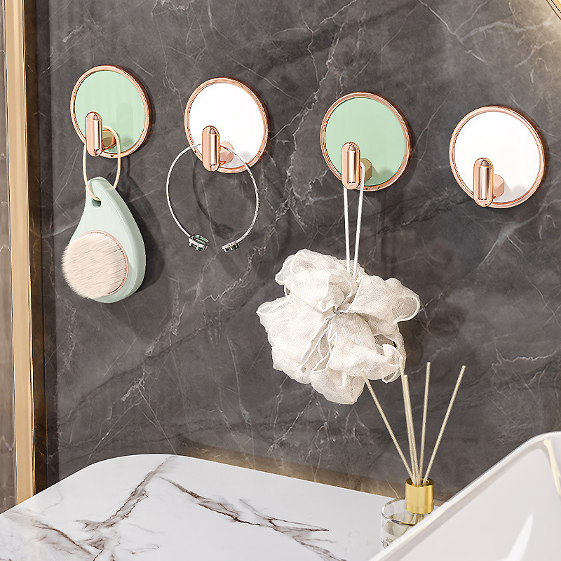 No-Punch Strong Adhesive Hooks for Walls, Traceless Hooks for Keys and Accessories, Adhesive Stickers for Hanging Clothes and Bags Behind Doors No-Punch Strong Adhesive Hooks for Walls, Traceless Hooks for Keys and Accessories, Adhesive Stickers for Hanging Clothes and Bags Behind Doors