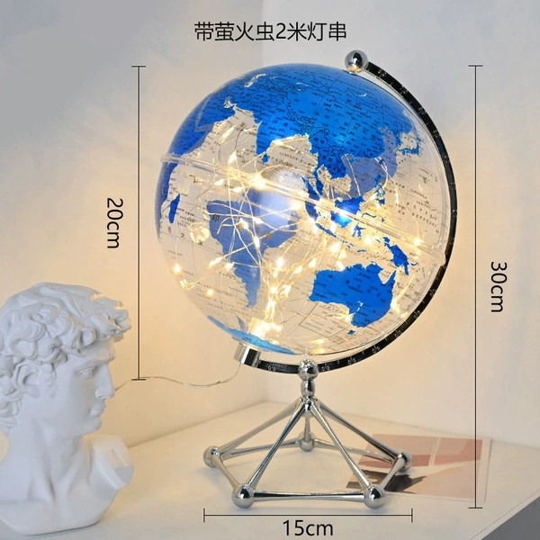 Earth-blue+light string