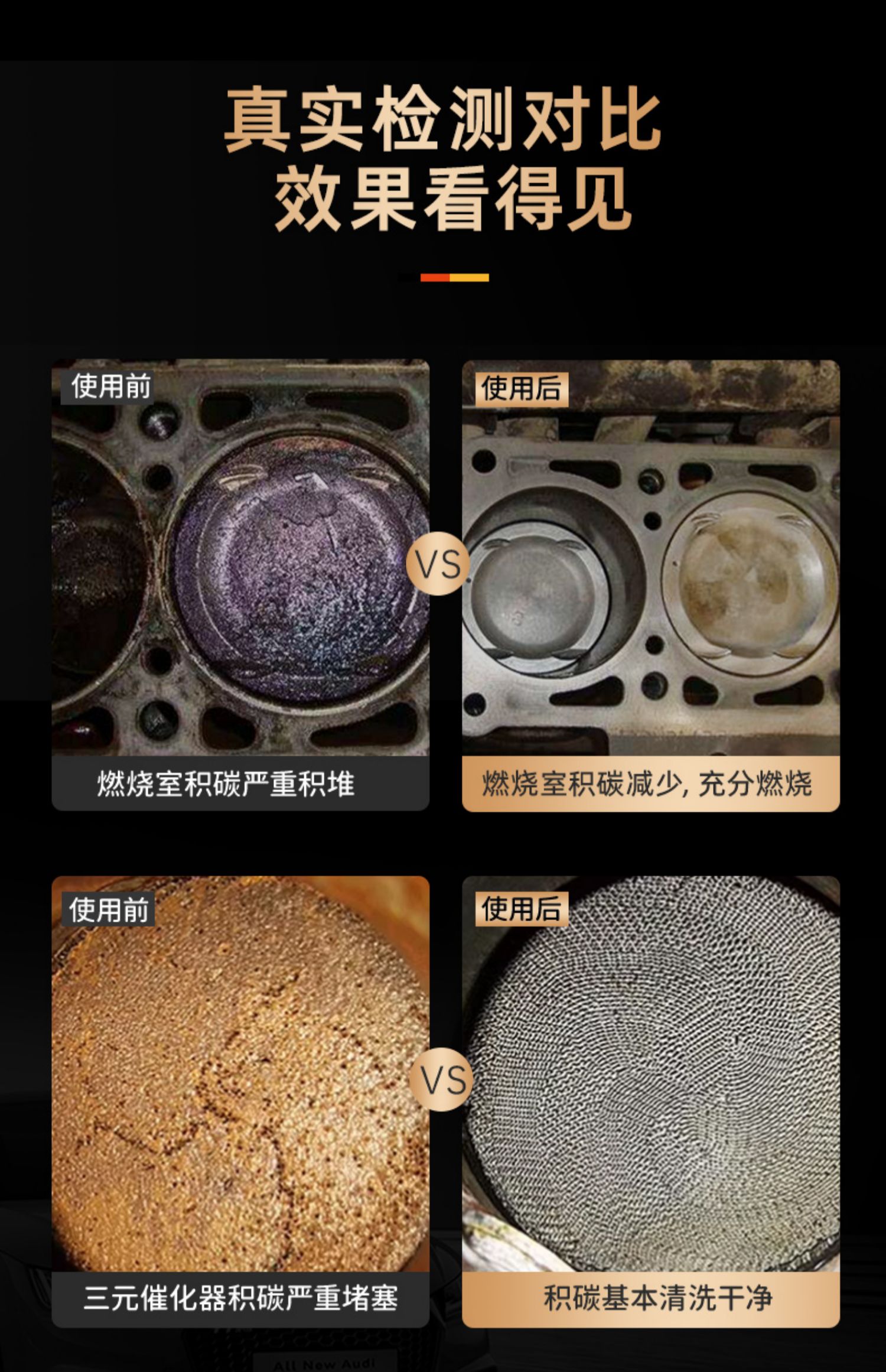 2-in-1 Fuel Additive for Vehicles: Engine Carbon Deposit Remover, Catalytic Converter Cleaner, PEA Liquid Gasoline Additive