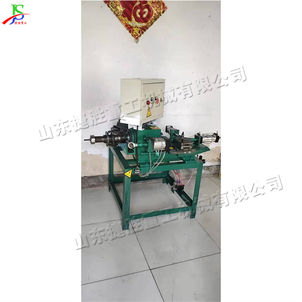 máquina neumática de montaje de tubería de pared delgada máquina de biselado de tubería de acero sin costura pequeña máquina de ranura química de tubería redonda