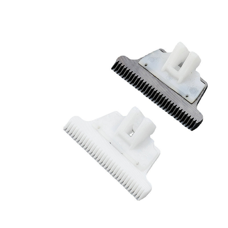 Electric Clippers hair clipper white ceramic blade shaving cashmere goat long hair rabbit dog cat with (plastic parts)