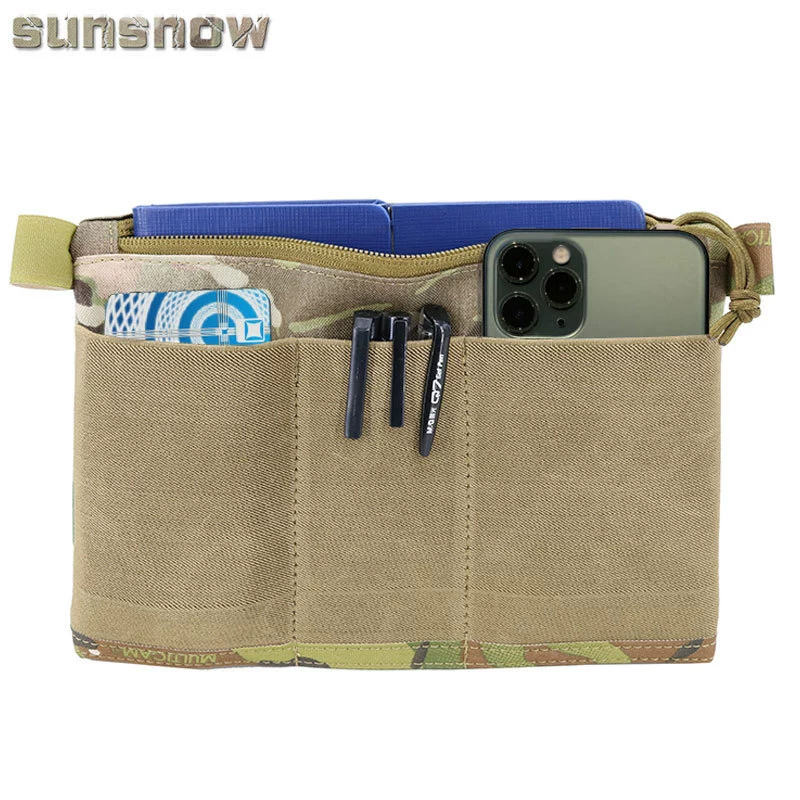 [Sun Snow] тактический рюкзак внутренняя сумка для хранения Поверхность шипа EDC маленькая сумка крючок и петля липкая сумка для всякой всячины