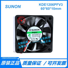 SUNON/��׼ 6010 6CM �őҸ����o��ɢ���L��KDE1206PFV3 12V 0.8W
