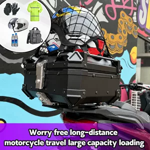 28L/36L/45L/55L/80L/100L Universal motosiklet alüminium ərintisi arxa/yan qutusu
