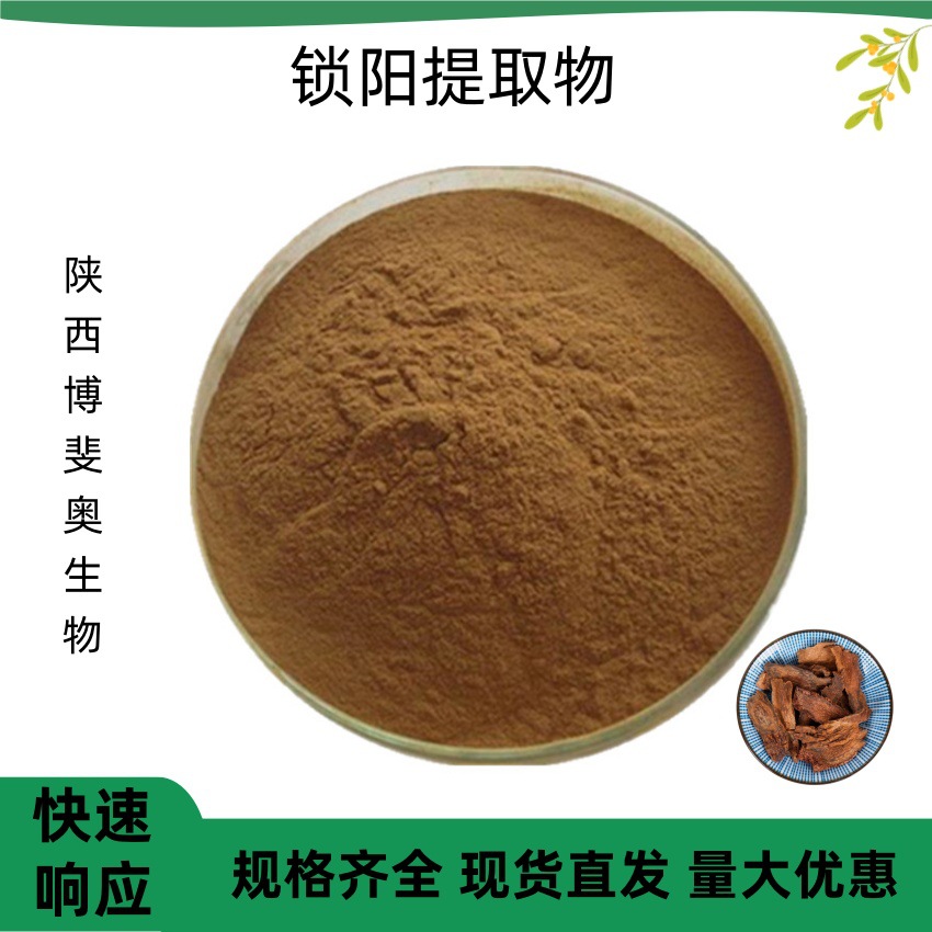 供应锁阳提取物  水溶锁阳粉 男性保健原料博斐奥生物现货 锁阳浓
