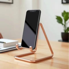 収納式スマホスタンド 鉄線折りたたみ式リング タブレットスタンド 怠け者向け特許設計 クリエイティブ特許設計