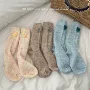 少女睡眠秋冬防寒羊毛袜