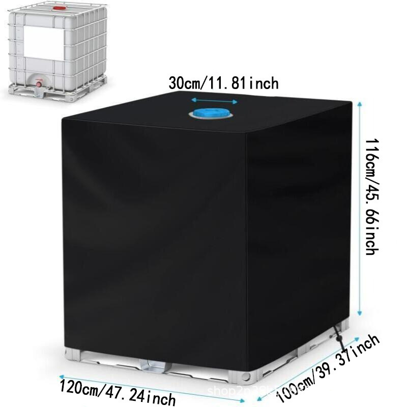 国境を越えた人気の屋外水タンクカバー防水防塵断熱工場は IBC トンバレルカバー 1000L を製造できます|undefined