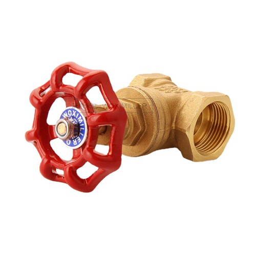 Woshi Miller Forged Brass Gate Valve Central Air Conditioning Matching Hard Seal Explosion-Resistant Gate Valve Valve Origin Manufacturer