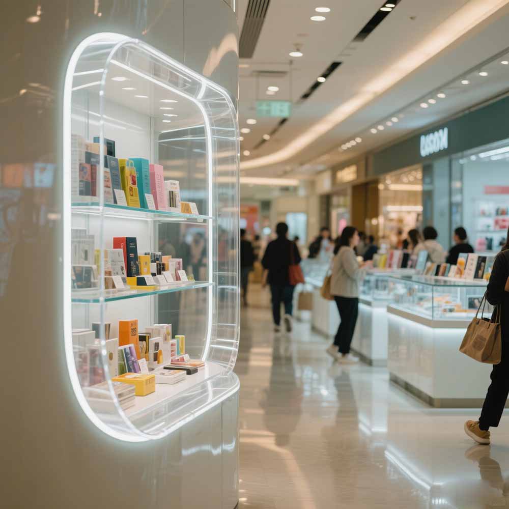 亚克力有机玻璃加工激光切割ＵＶ打印收纳盒展示架透明吸塑热弯球