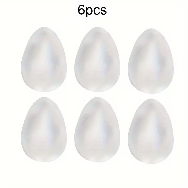 Cross-Border Popular Easter White Embryo Egg DIY Decorative Foam Egg Kidsren's Hand-Painted Toy Decoration Can Be Graffiti