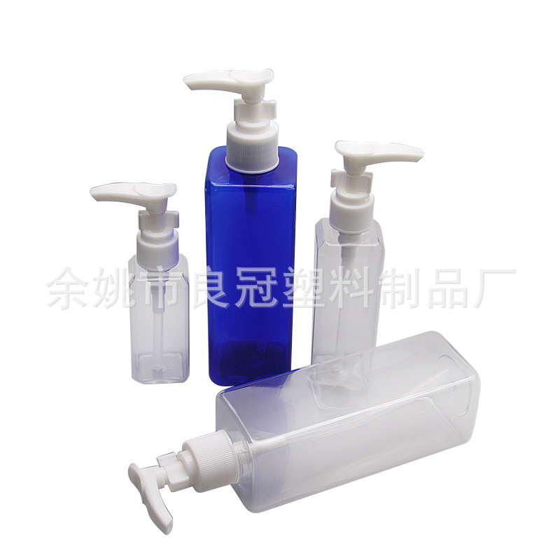 60ml 100ml 250ml  塑料 化妆品旅行 卡扣垒丝身体乳 压嘴按压泵