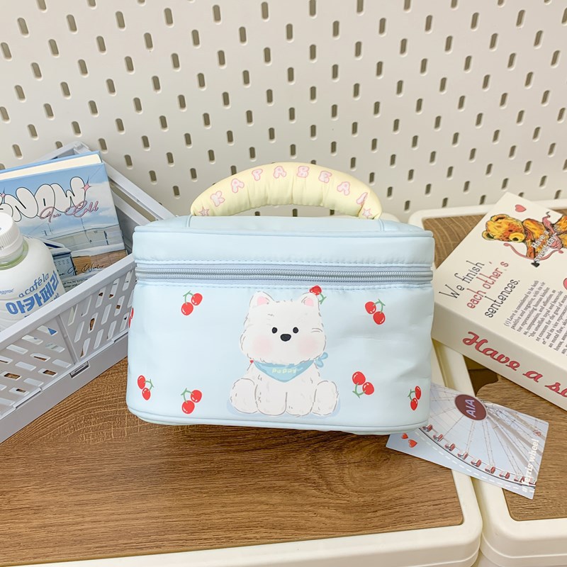 파란 강아지