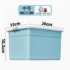 [blue] medium-sized home storage box [portable]
