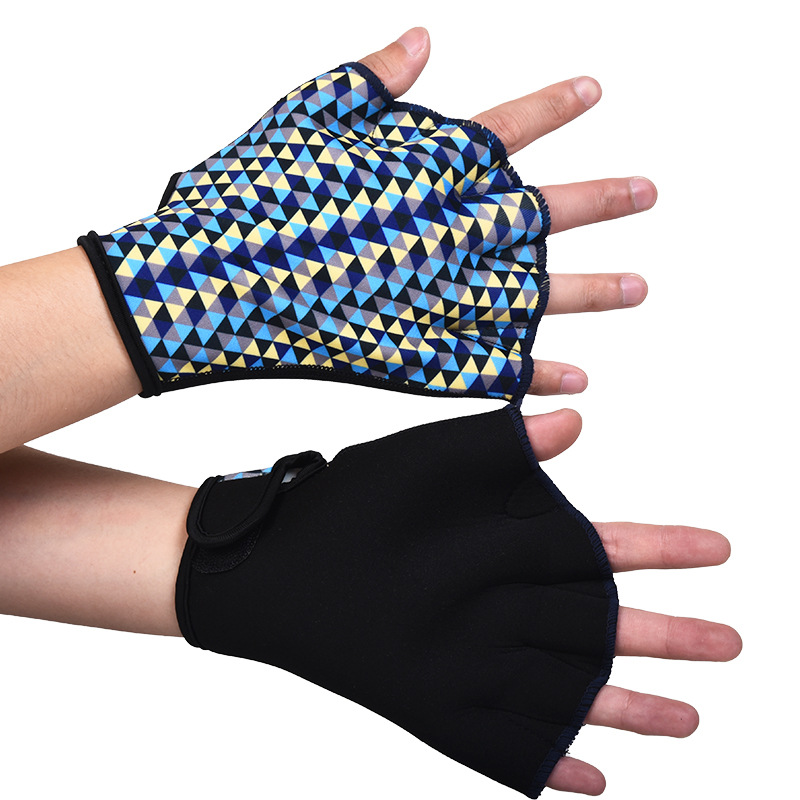 blue colorful pattern