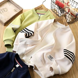 Children's Clothing Boys' Jackets 2025 Autumn New Children's Casual Jackets for Older Children Versatile Tops Wholesale