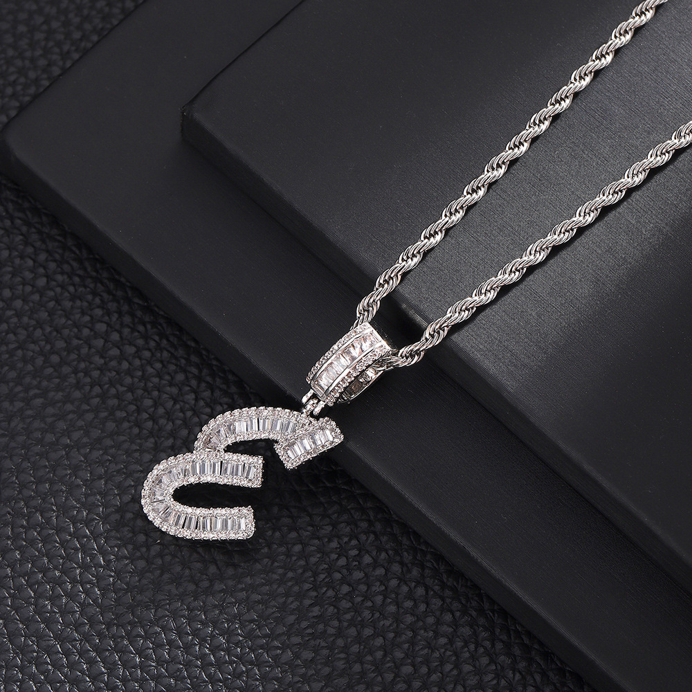 E + 20inch Twist Chain (silver)