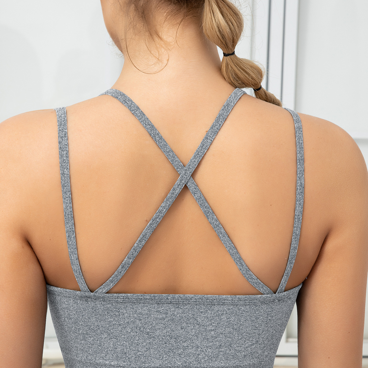 High-Elastic Seamless Sports Quick-Drying Yoga Vest NSNS96987