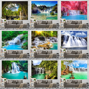 ���R�dɽˮ�ٲ��D�����aӡ���b�̺ ɭ�ֱ����L���첼 �Ҿӱ�̺