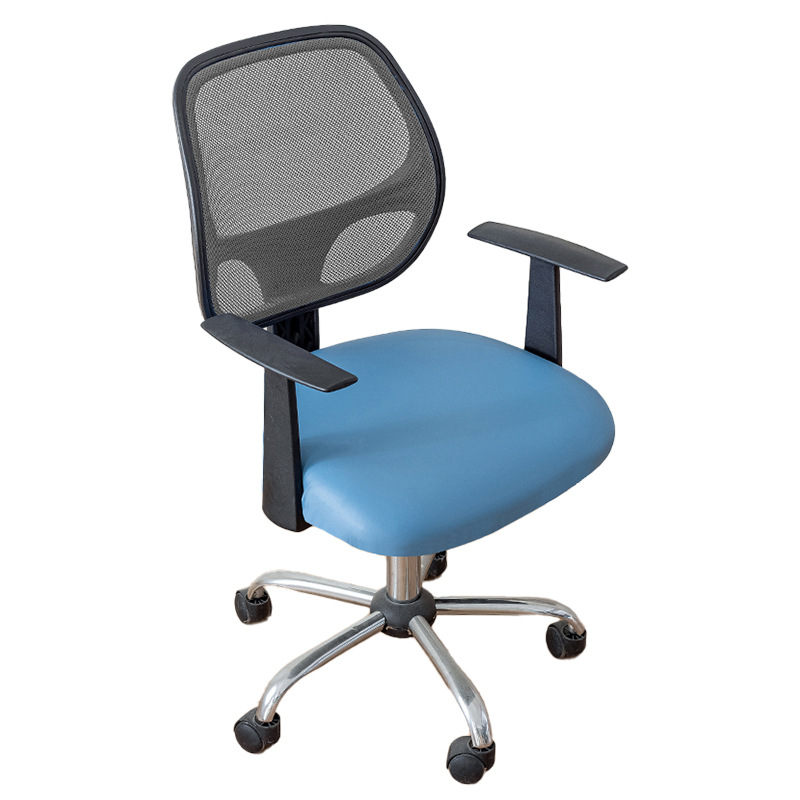 Cubierta de silla impermeable y a prueba de aceite de cuero de alta calidad, cubierta de silla de oficina gruesa antipolvo y antideslizante, cubierta de cojín universal de cuatro estaciones
