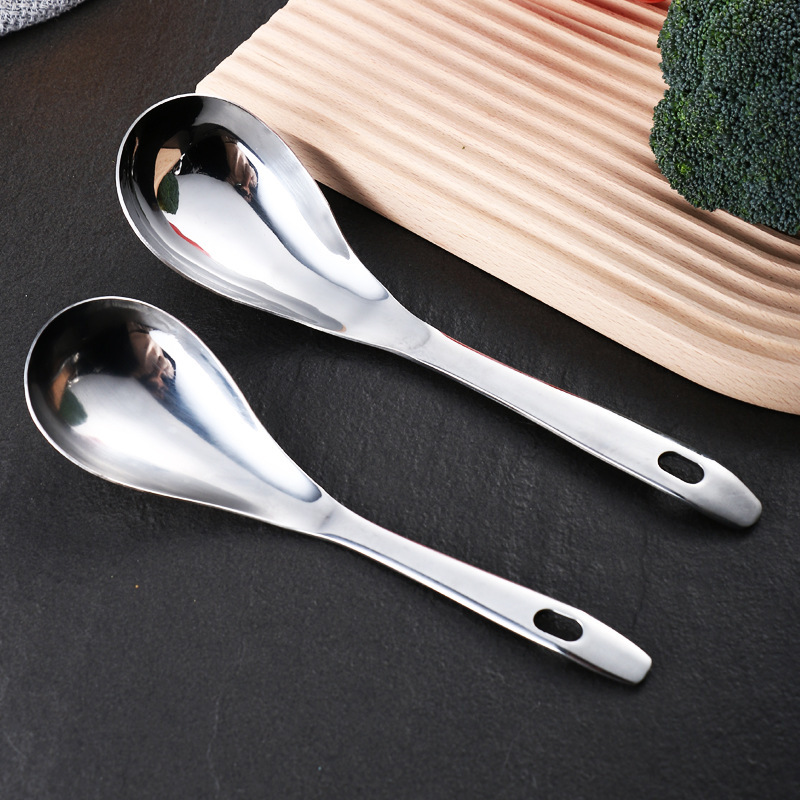 台所用品ステンレススプーン漏れスプーン卸売り家庭用鍋具三点セット調理器具kitchen utensils|undefined