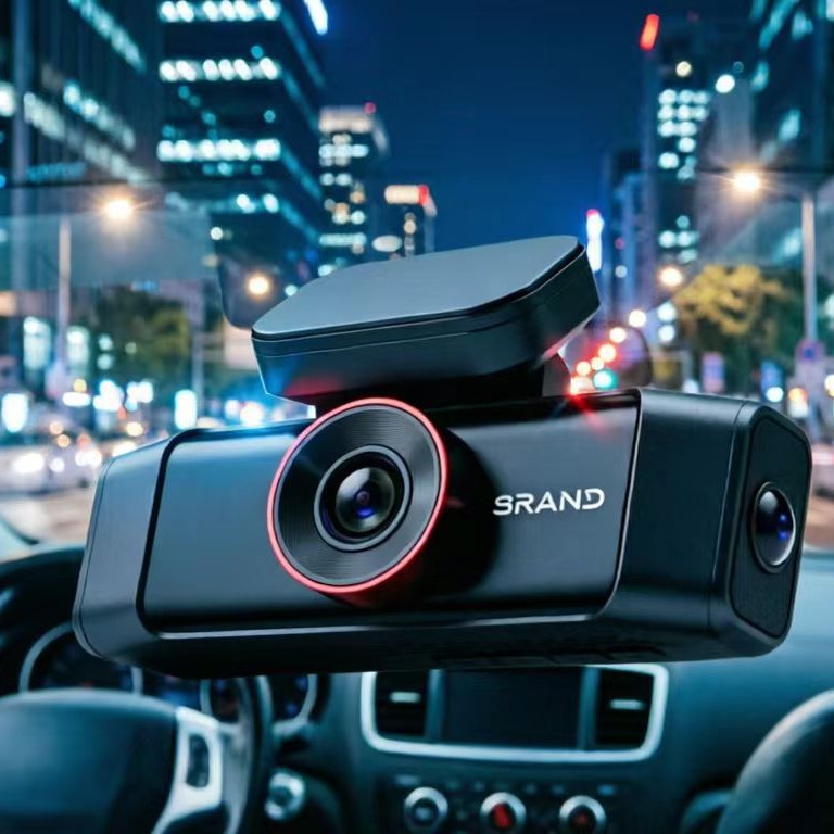 Y2026 New Model Dash Cam with 360-Degree Panoramic Monitoring of Front, Interior, Left, and Right of the Vehicle