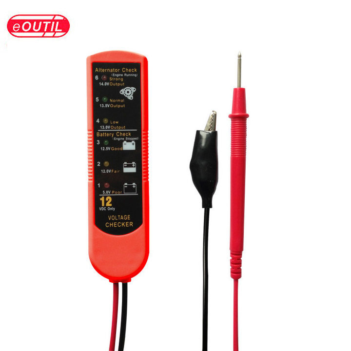 AE350  方便电子12V汽车电瓶检测仪测试仪汽车电池电压测试仪