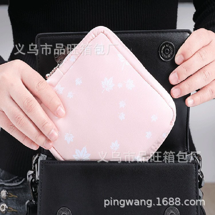 Кошелек, гигиенические прокладки, organizer bag, портативная сумка через плечо, салфетки, сумка для хранения