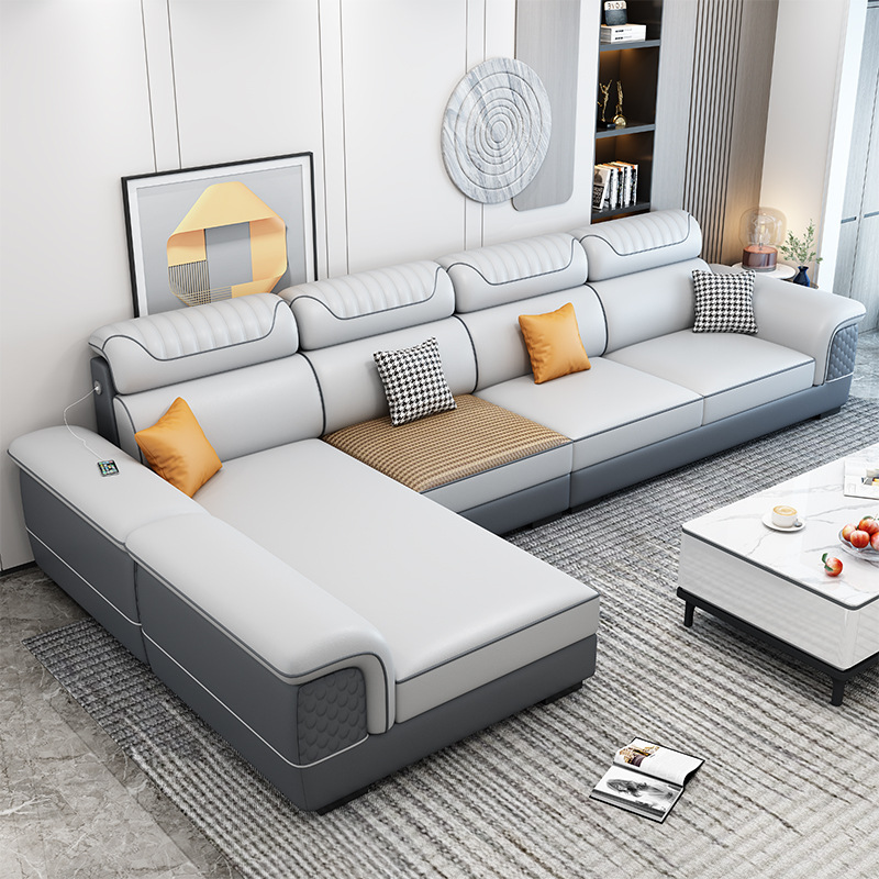 2024年新款科技布沙发客厅简约现代冬夏两用大小户型布艺沙发组合