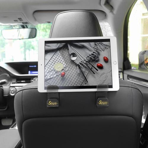 Car double hook multi-functional car rear seat back seat rear seat hook storage hook can hang mobile phone and tablet