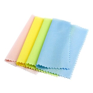 Watch mobile phone wiping cloth chemical fiber nylon cloth watch cloth four colors