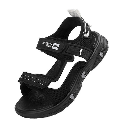 Boys' Cool Shoes 2025 Summer Children's Soft Sole Anti-Slip Medium & Large Boys' Outer Wear Sports Beach Shoes