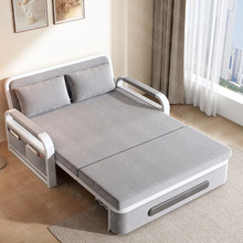家用客厅多功能伸缩床可拆洗网红午休储物床沙发床两用折叠沙发床