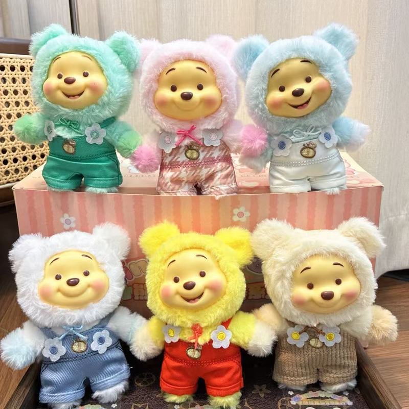 TOPTOY小熊维尼盲盒噗噗糖果系列盲盒女孩周边潮玩手办挂件玩偶|undefined