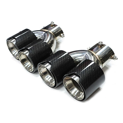 for car BMW M240M340M440i: Car muffler - carbon-m-standard-silver-nozzle-1-pair
