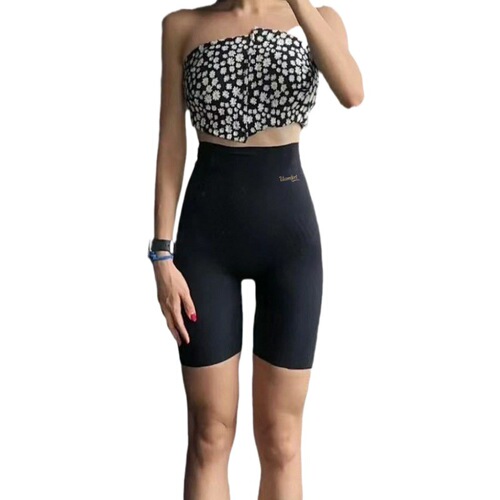 Floating Cross Hip Lift 7A Shaping Pants Nudeness Invisible High Elastic Hip Cup Skincare Women's Abdominal Support High Waist Hip Lifting Pants